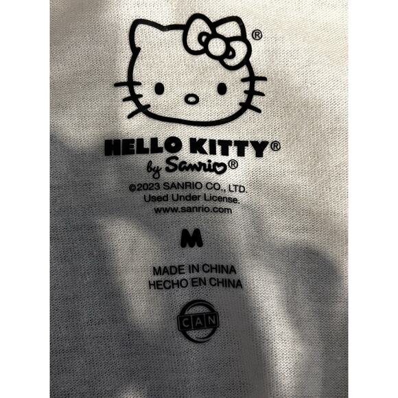 Hello Kitty Sanrio Cute Bubble T-Shirt Top Unisex Cat Kawaii Cute Medium - Picture 5 of 6